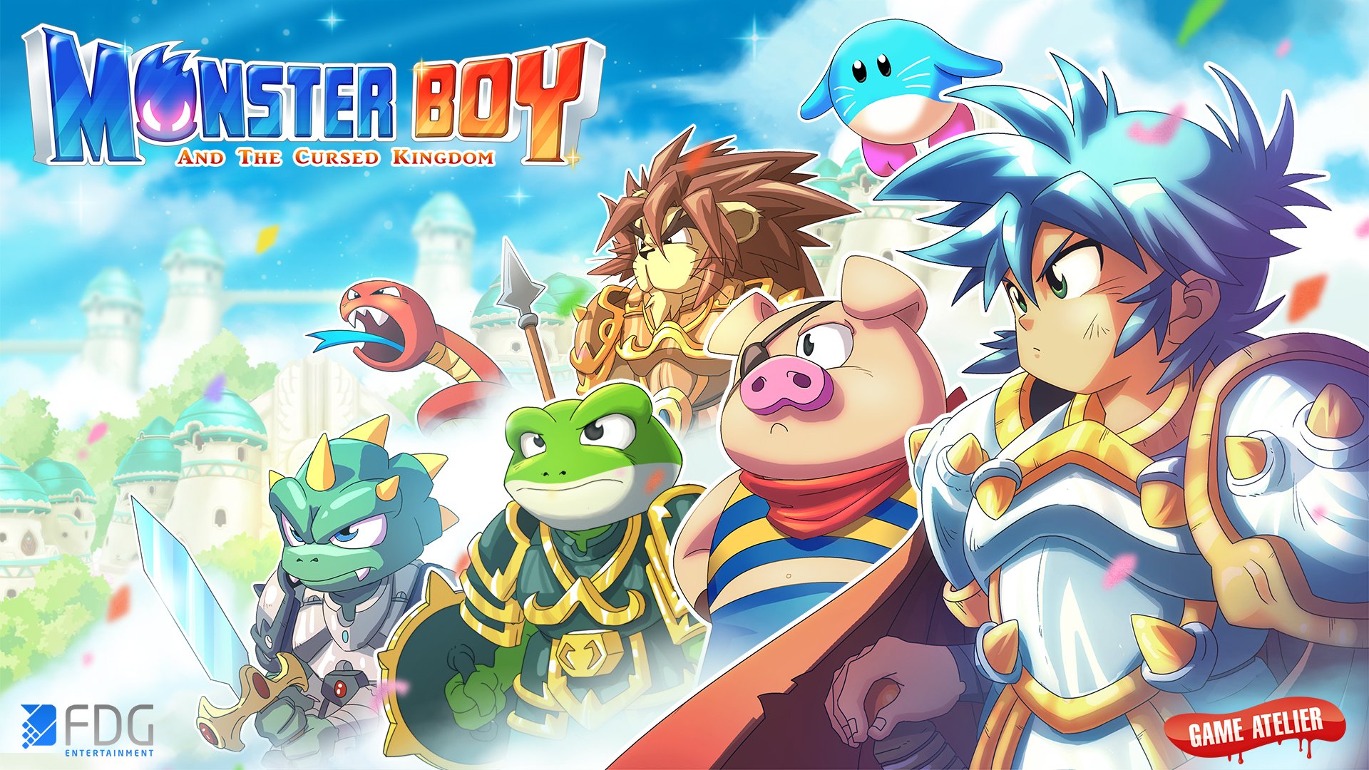 Monster Boy and the Cursed Kingdom, постер № 1