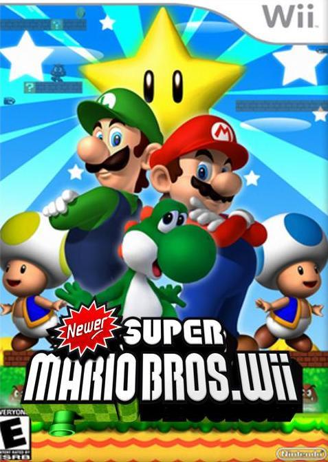 Newer Super Mario Bros. Wii, постер № 1
