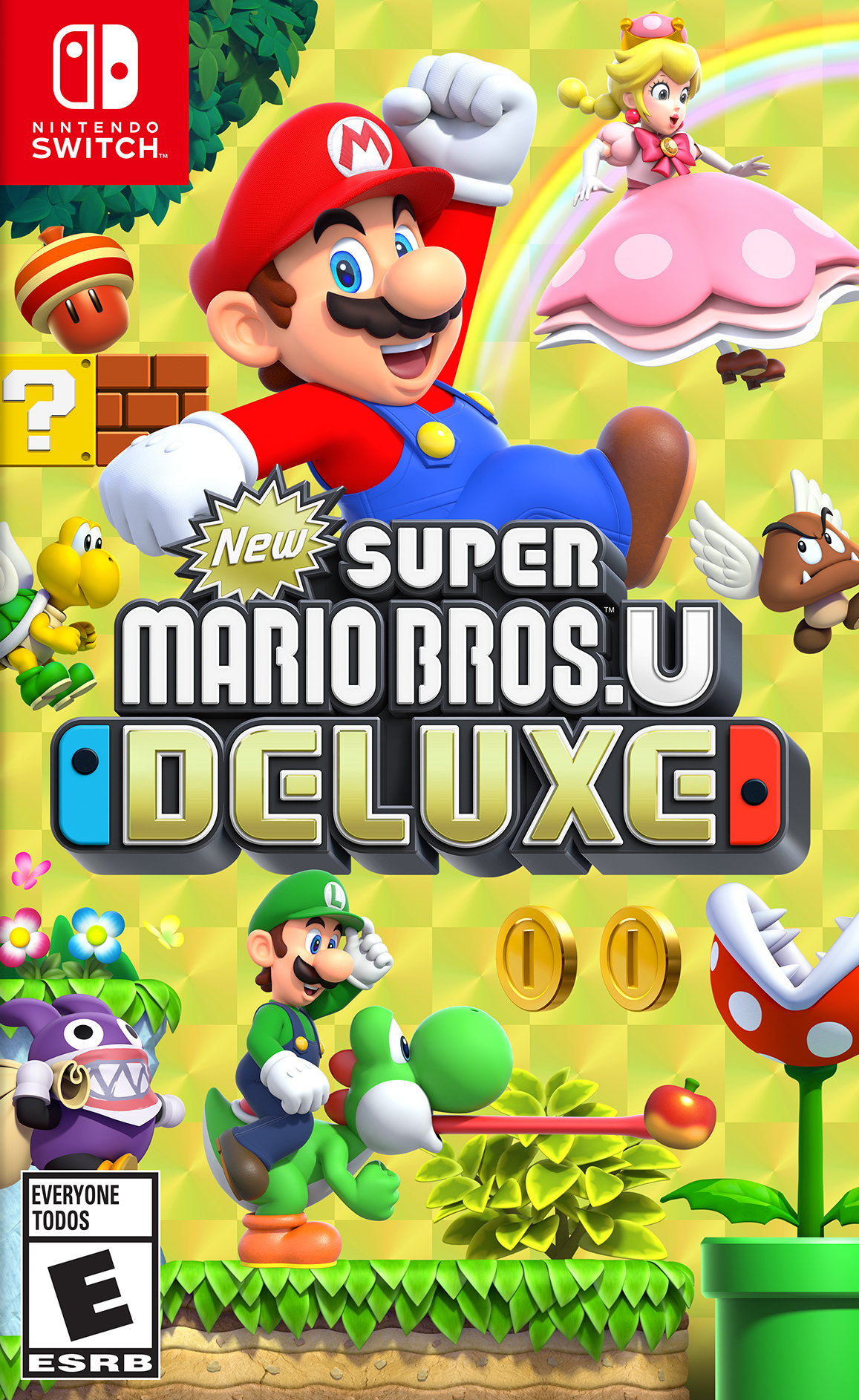New Super Mario Bros. U Deluxe, постер № 1
