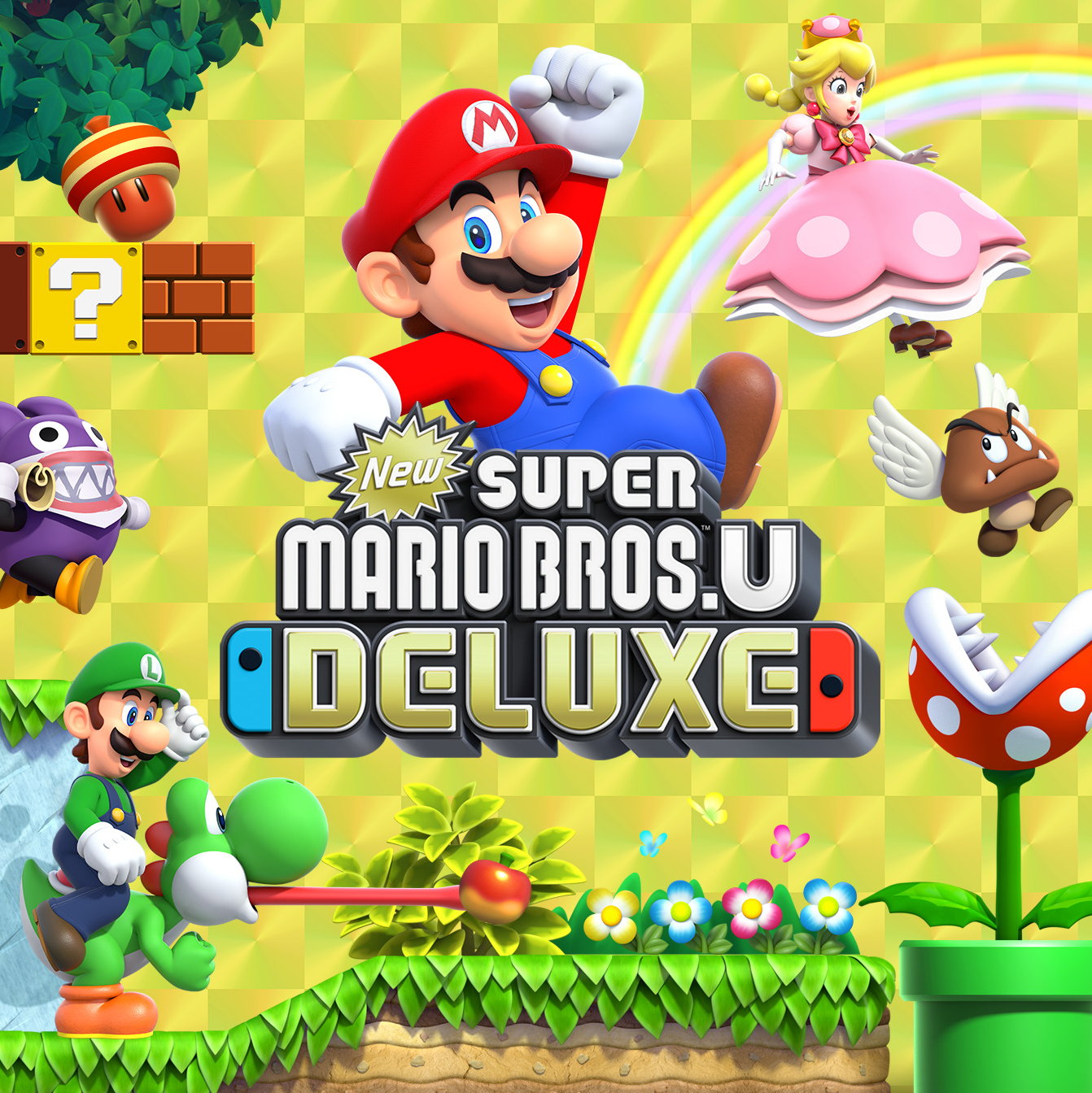 New Super Mario Bros. U Deluxe, постер № 3