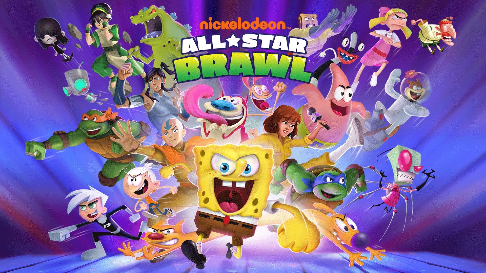 Nickelodeon All-Star Brawl, постер № 1