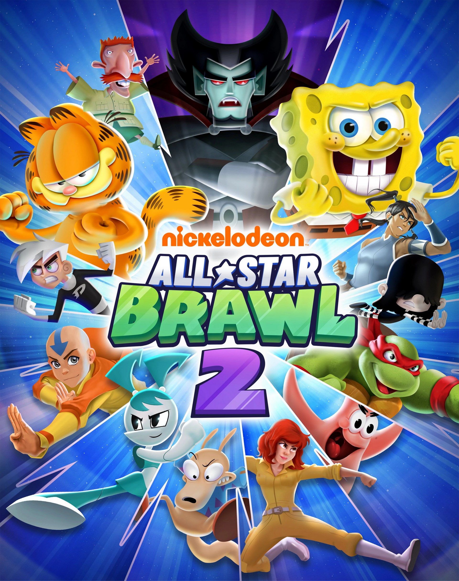Nickelodeon All-Star Brawl 2, постер № 1