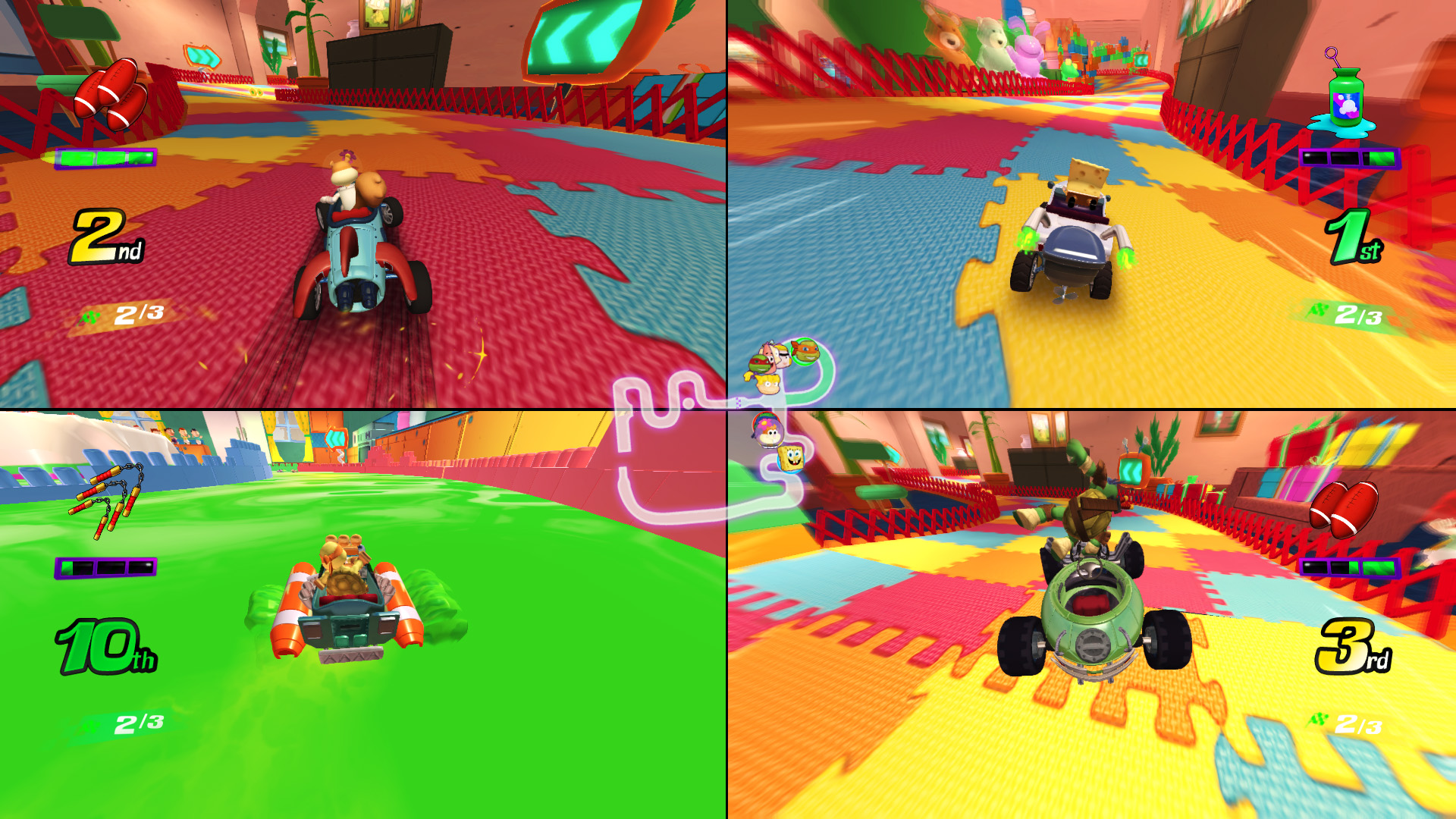 Nickelodeon Kart Racers, кадр № 6