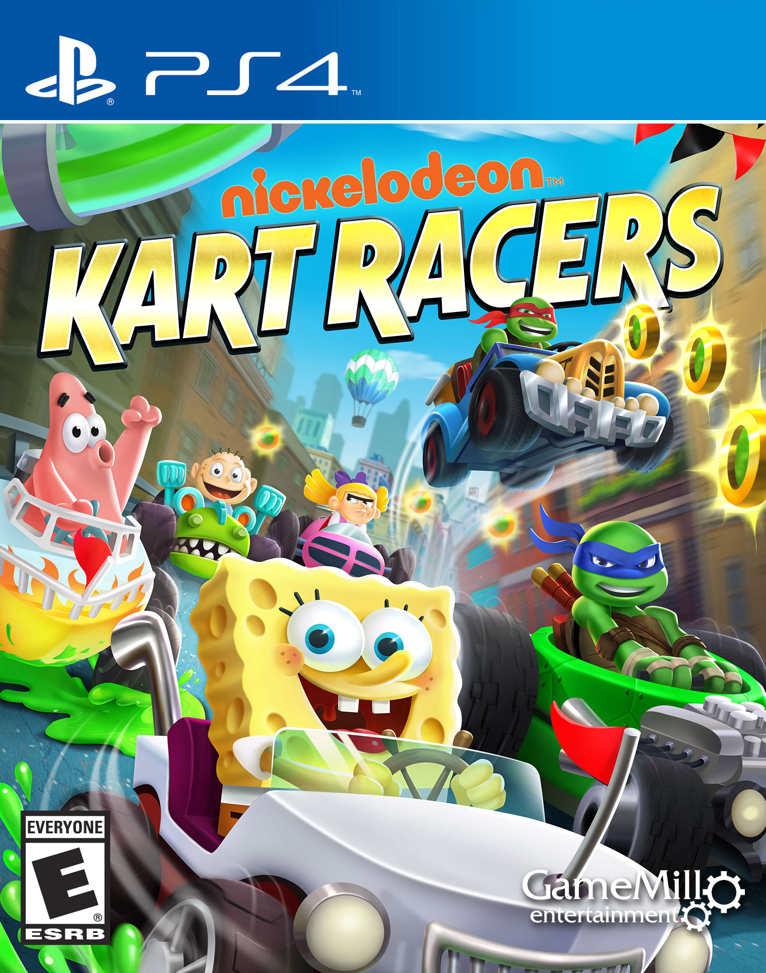 Nickelodeon Kart Racers, постер № 1