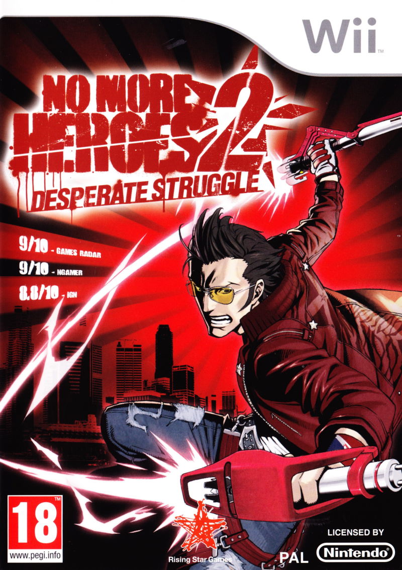 No More Heroes 2: Desperate Struggle, постер № 2