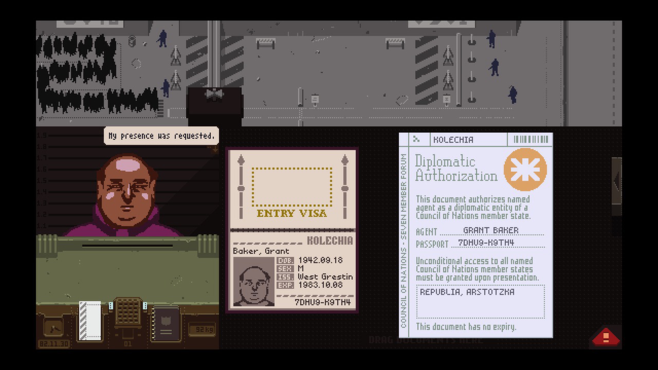 Papers, Please, кадр № 2
