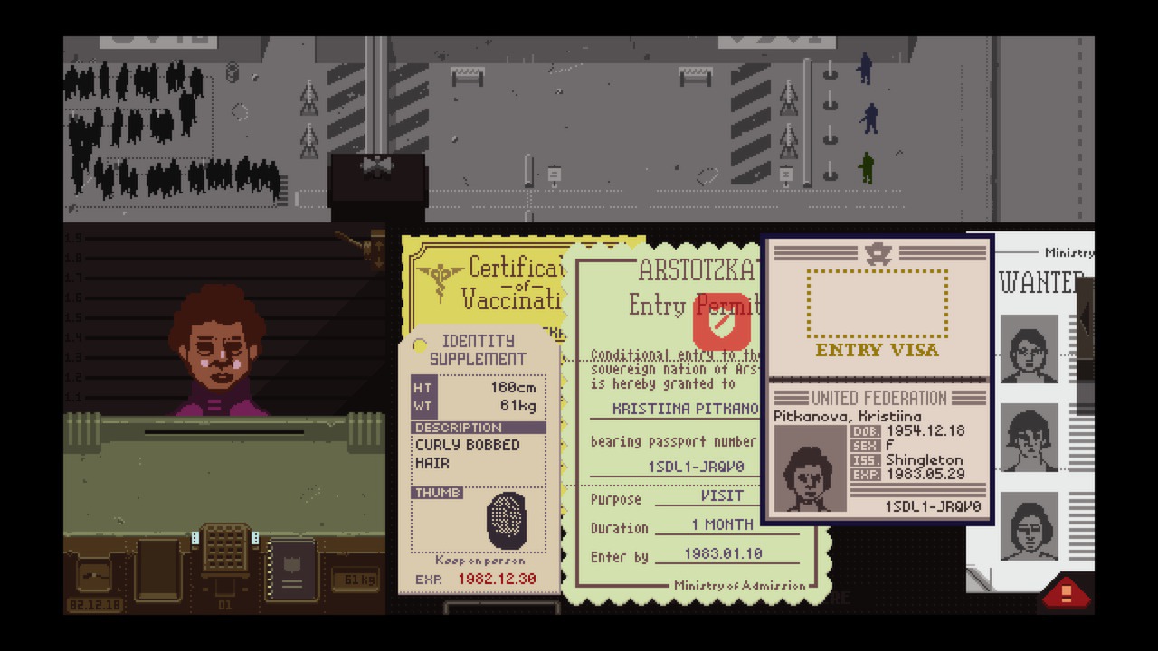 Papers, Please, кадр № 6