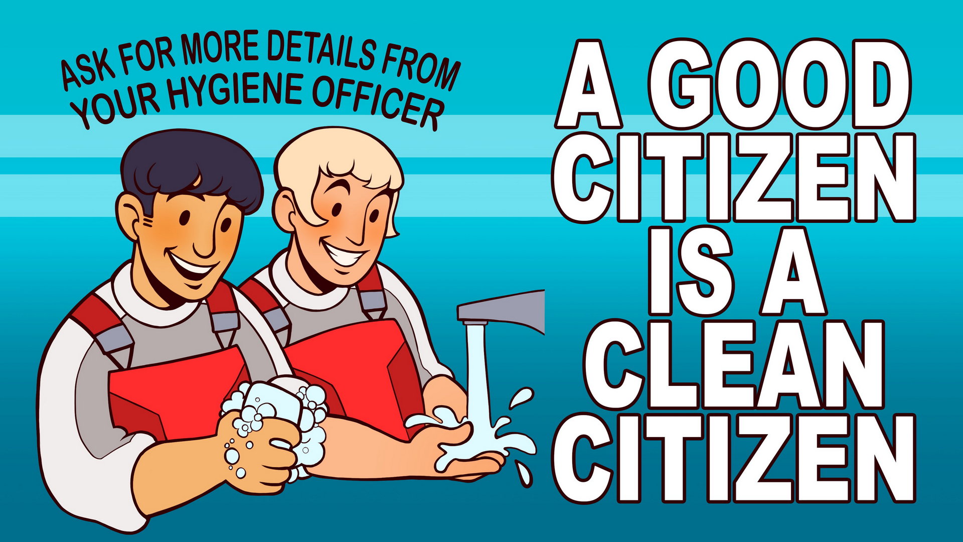 Paranoia happiness is mandatory. Good Citizen.