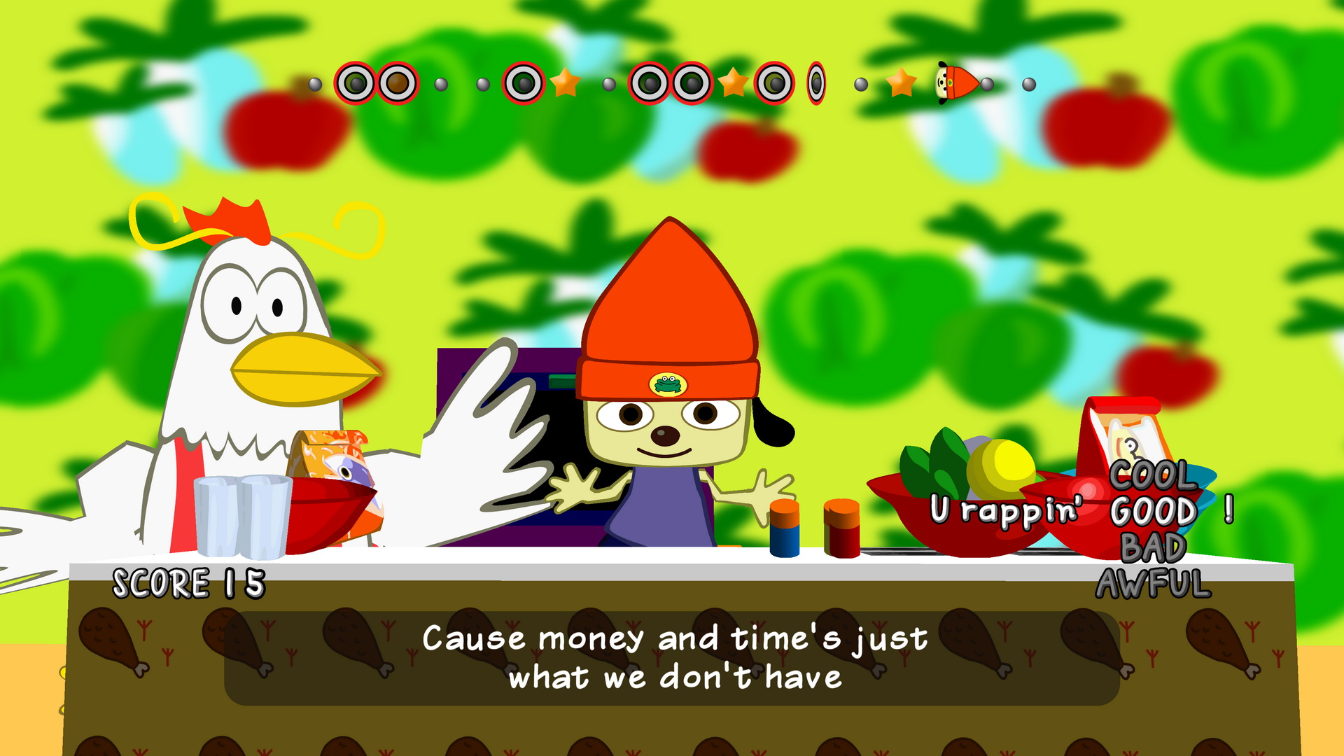 PaRappa the Rapper Remastered, кадр № 3