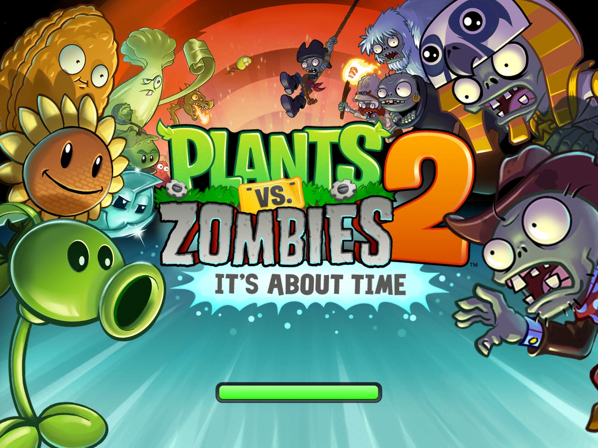 Plants vs. Zombies 2: It's About Time, постер № 2