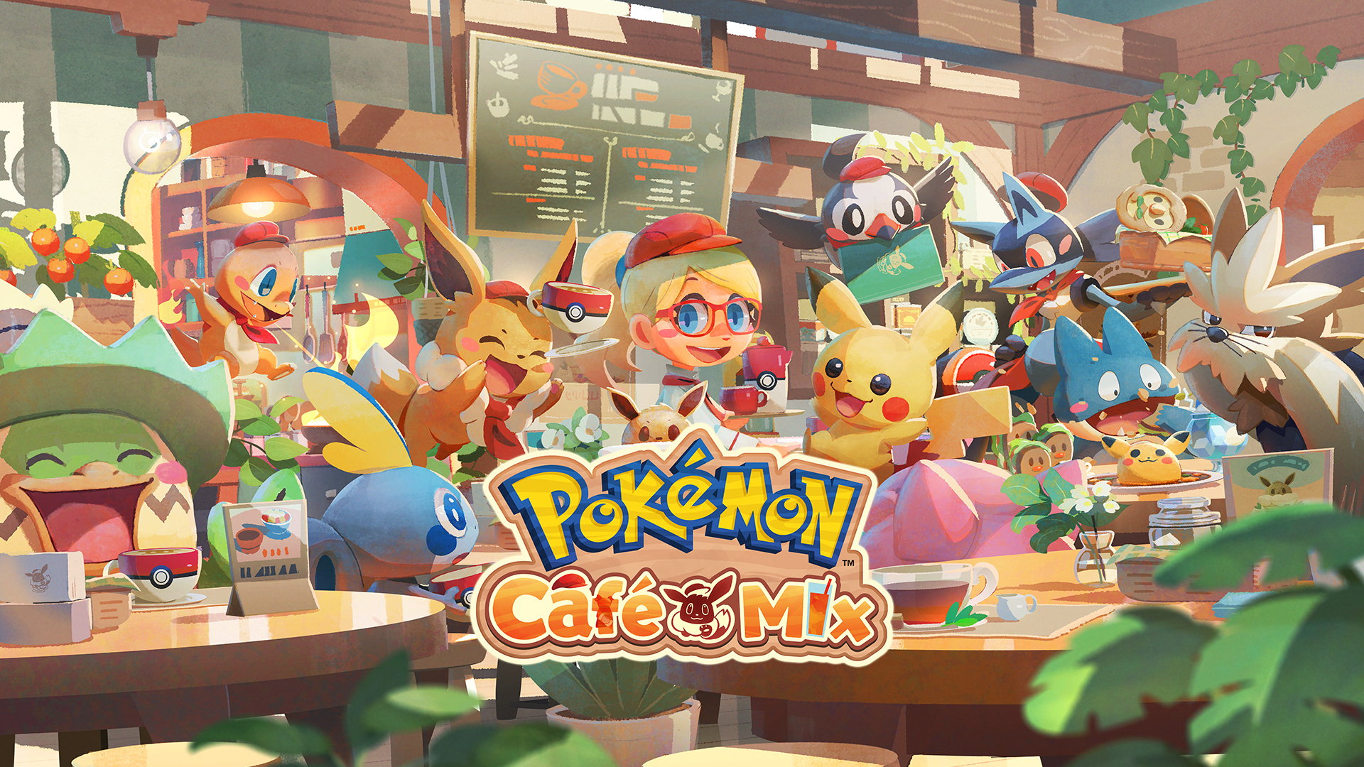Pokemon Cafe Mix, постер № 2