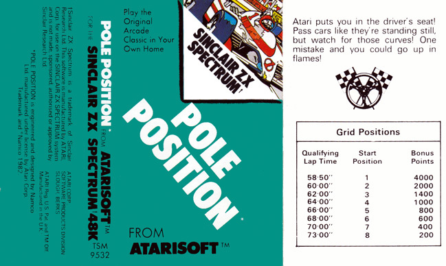 Pole Position, постер № 1