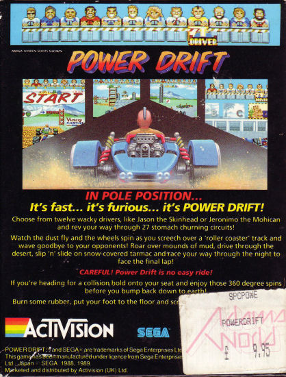 Power Drift, постер № 1