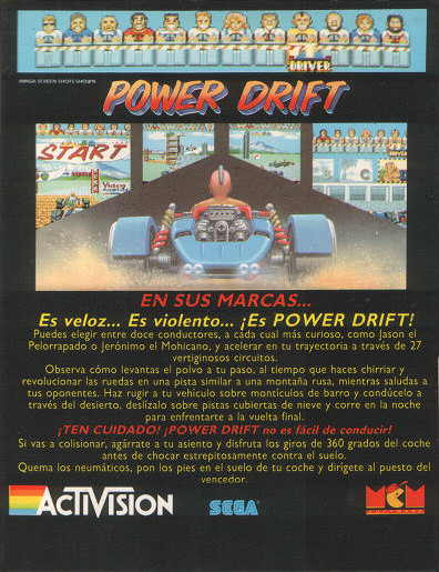 Power Drift, постер № 4