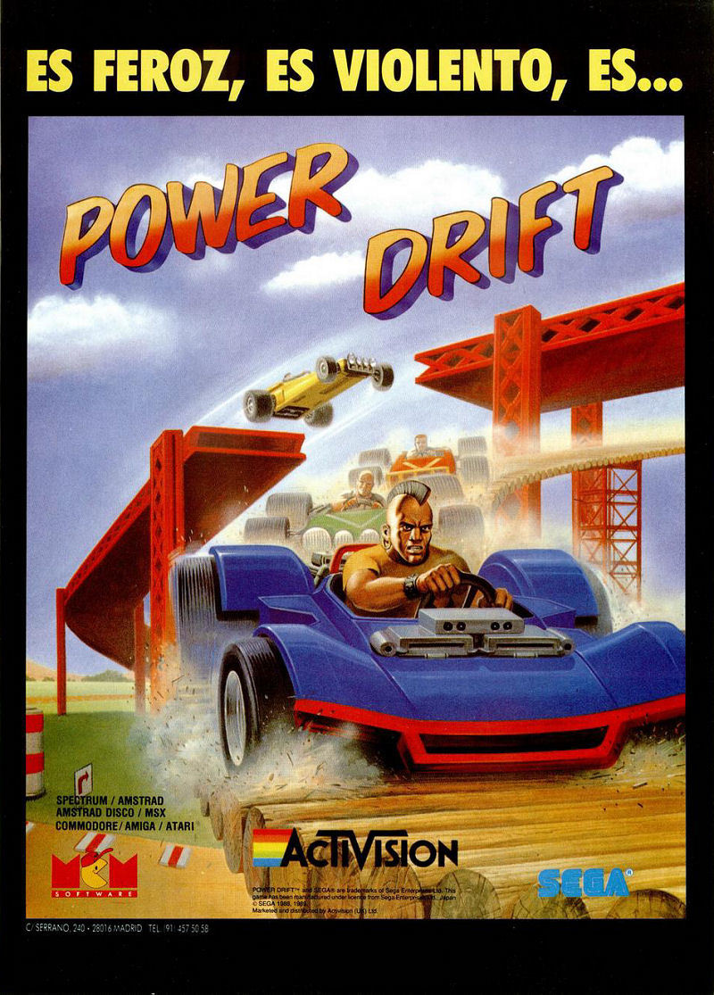 Power Drift, постер № 9