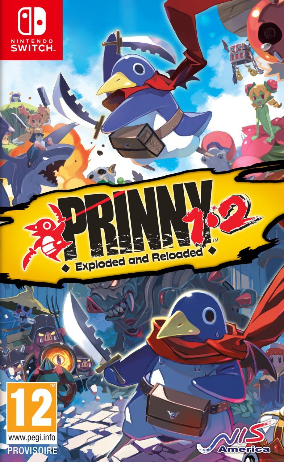 Prinny 1•2: Exploded and Reloaded, постер № 2