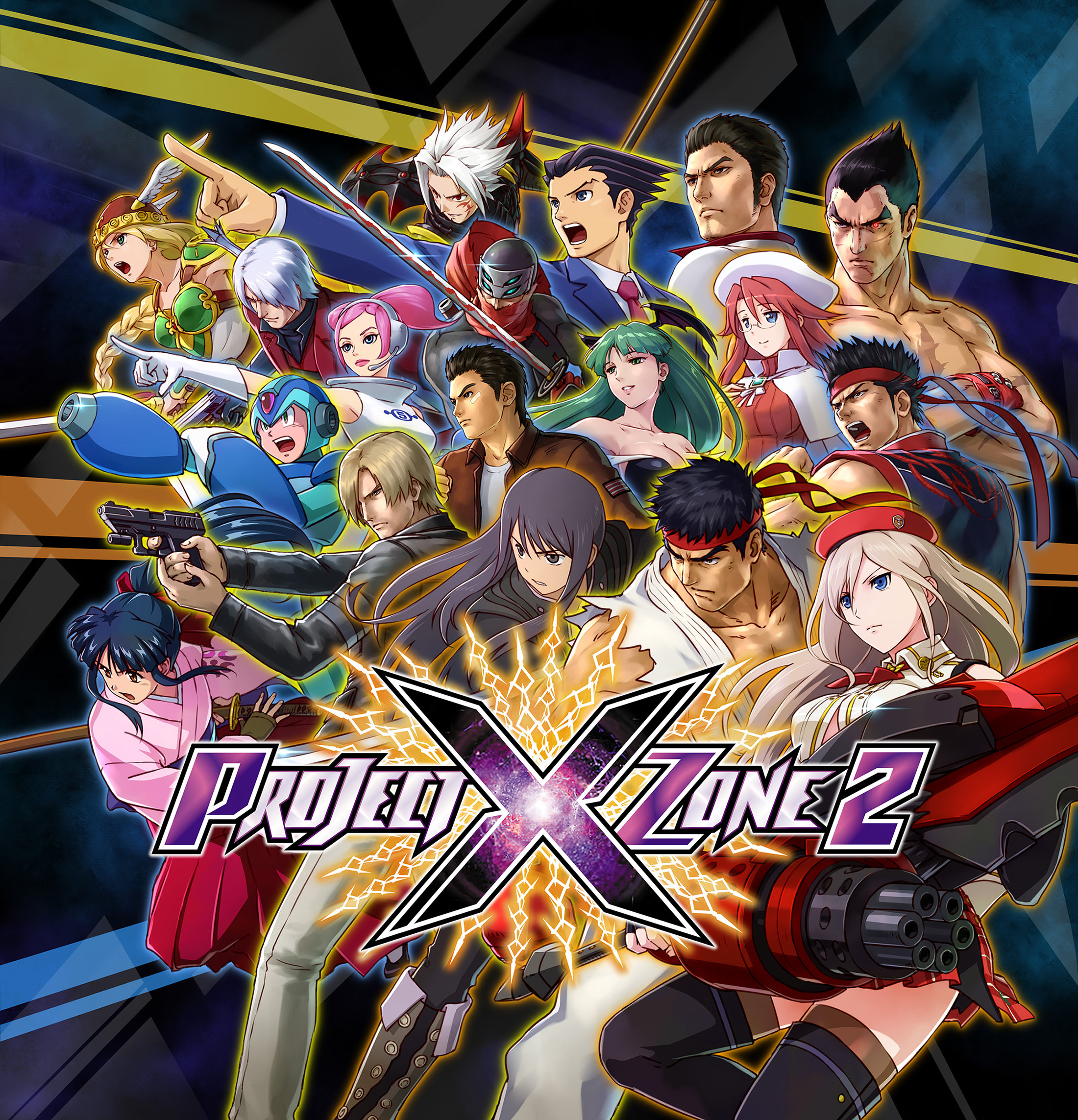 Project X Zone 2, постер № 1