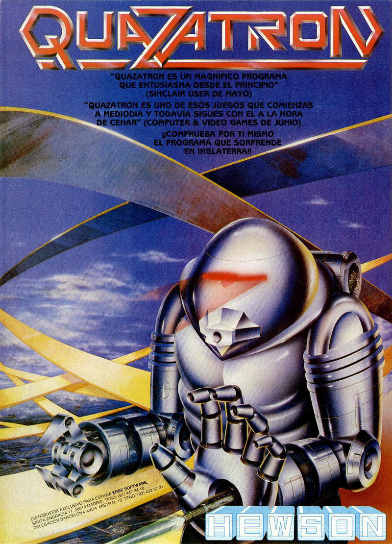 Quazatron, постер № 2