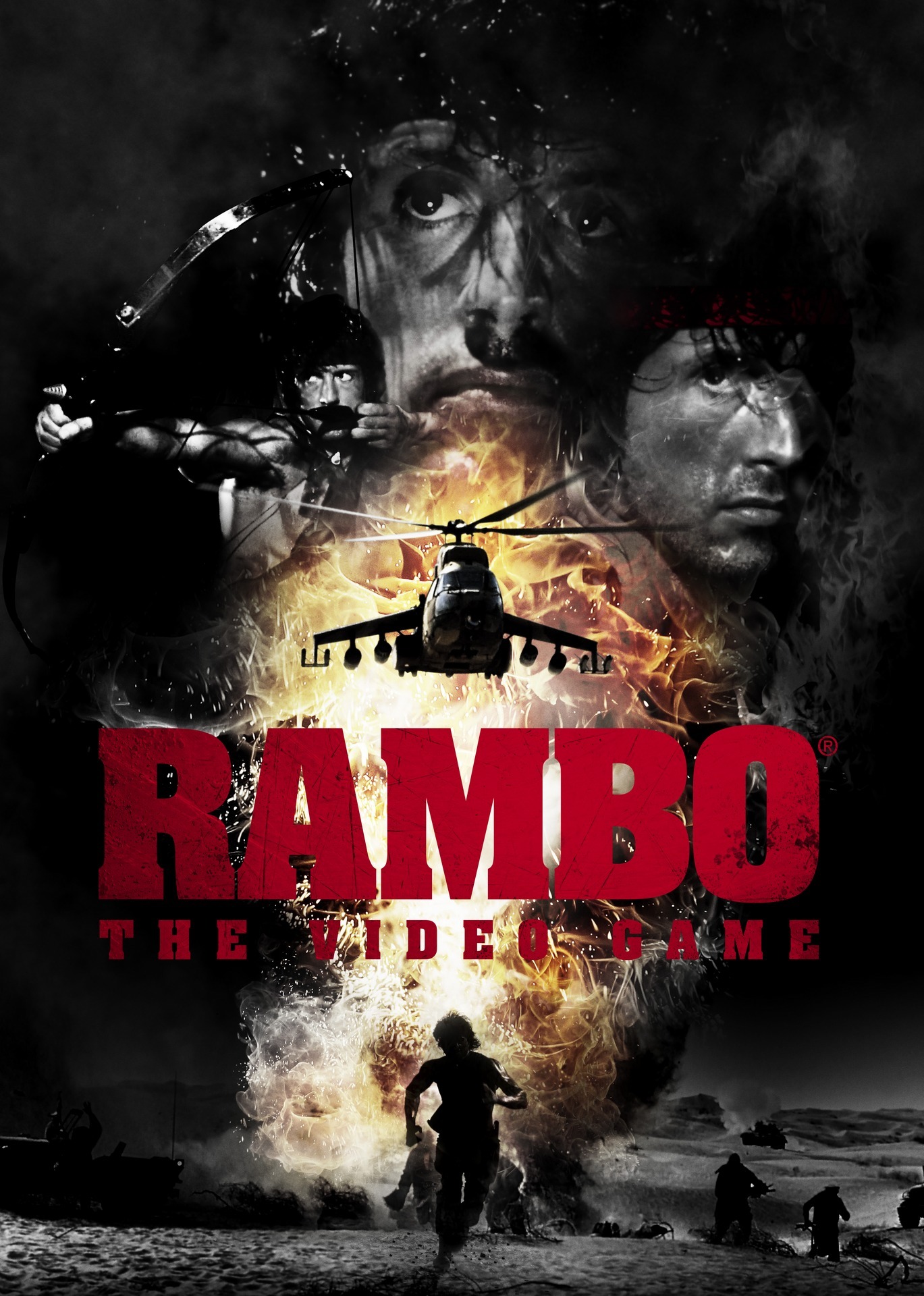 Rambo: The Video Game, постер № 1