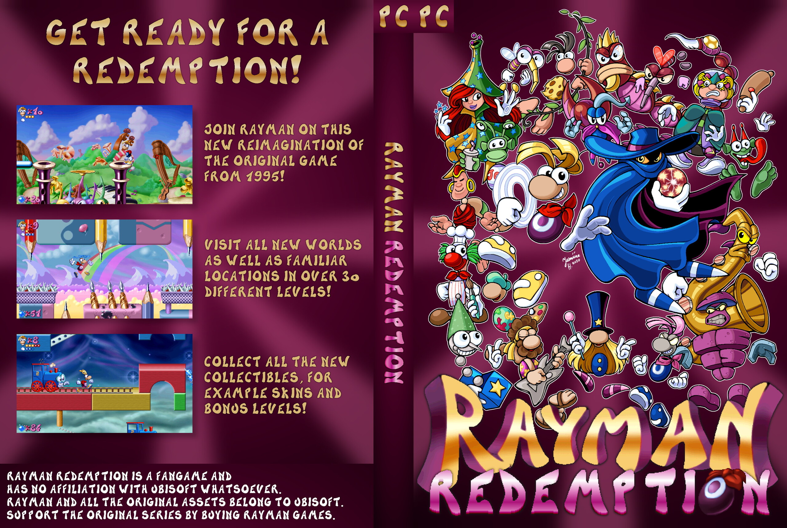 Rayman Redemption, постер № 1
