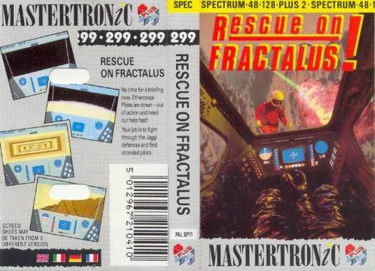Rescue on Fractalus!, постер № 3