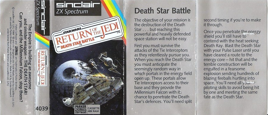 Return of the Jedi: Death Star Battle, постер № 1