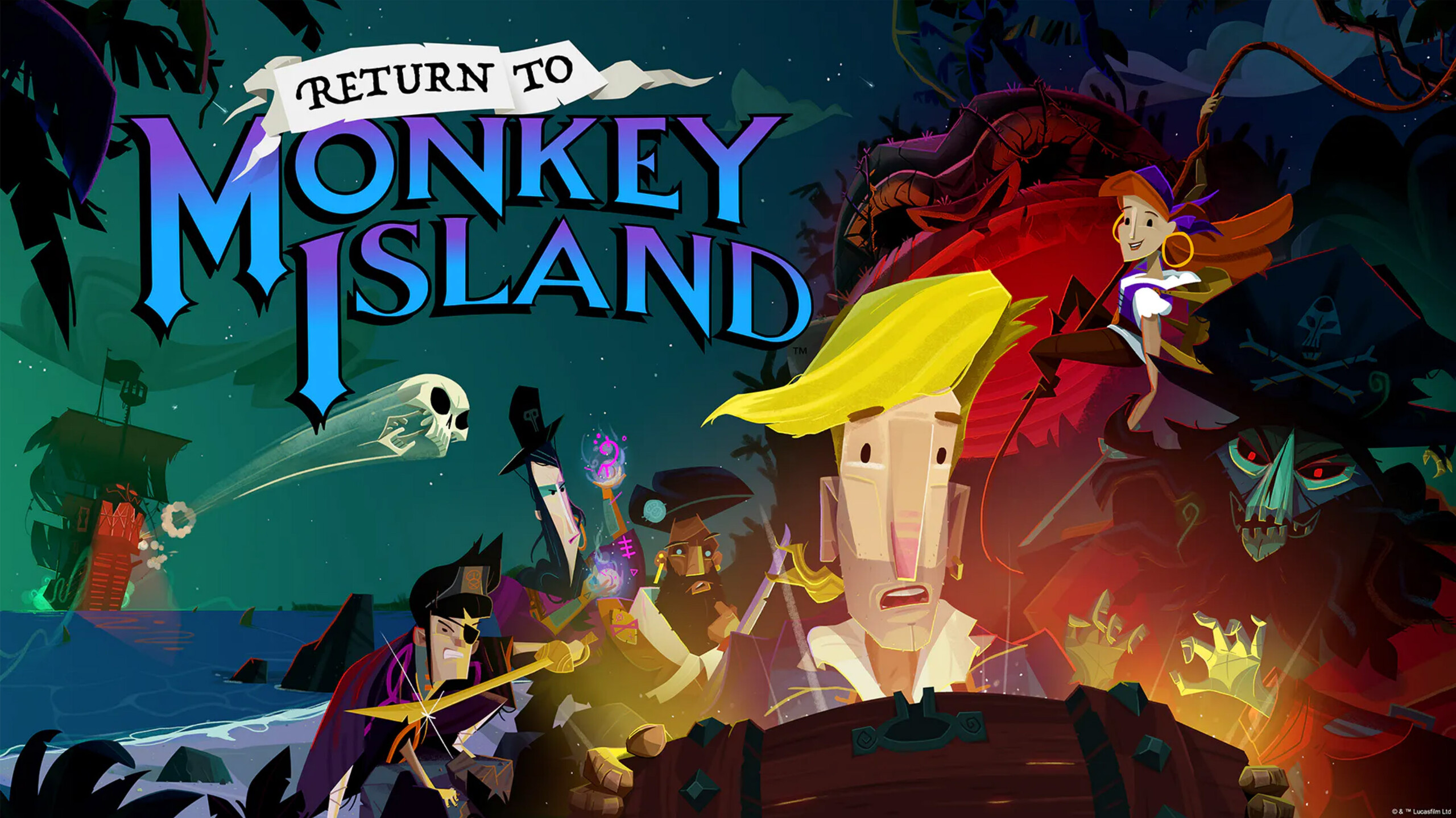 Return to Monkey Island, постер № 1
