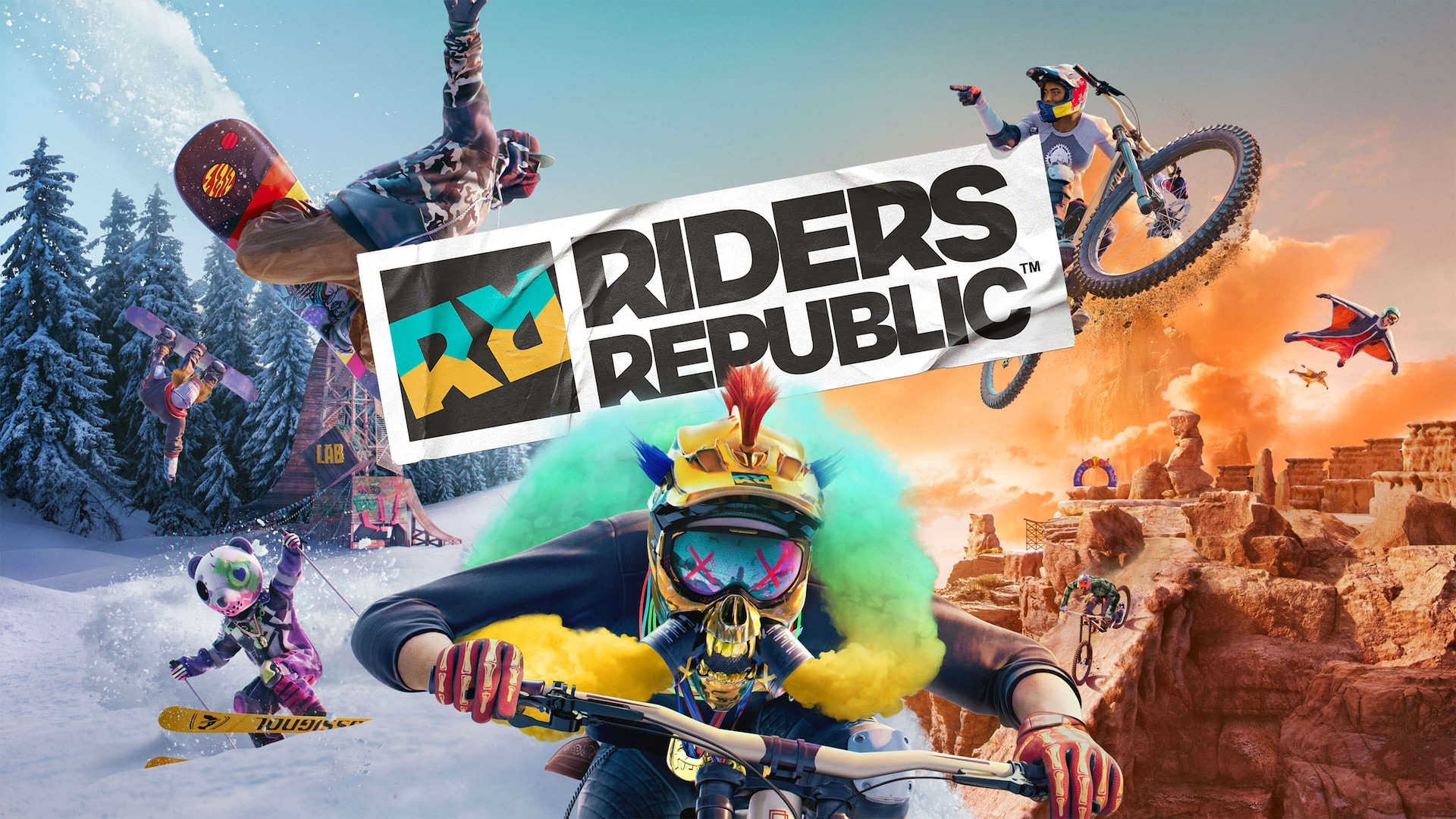 Riders Republic, постер № 1