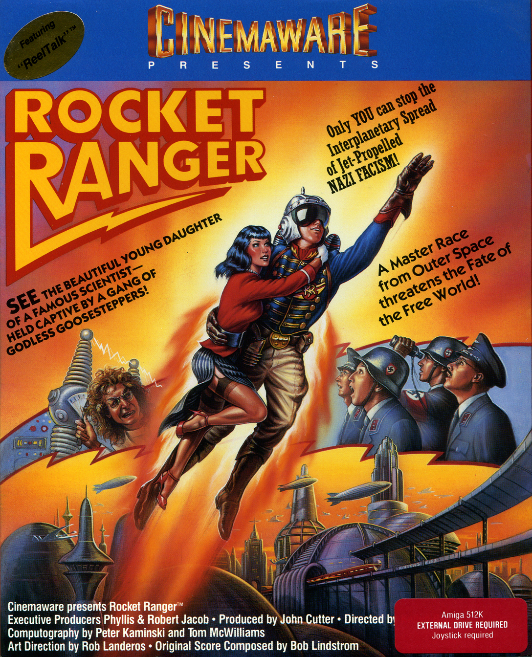 Rocket Ranger, постер № 1