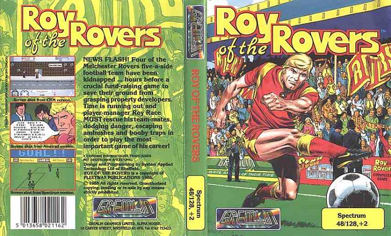 Roy of the Rovers, постер № 1