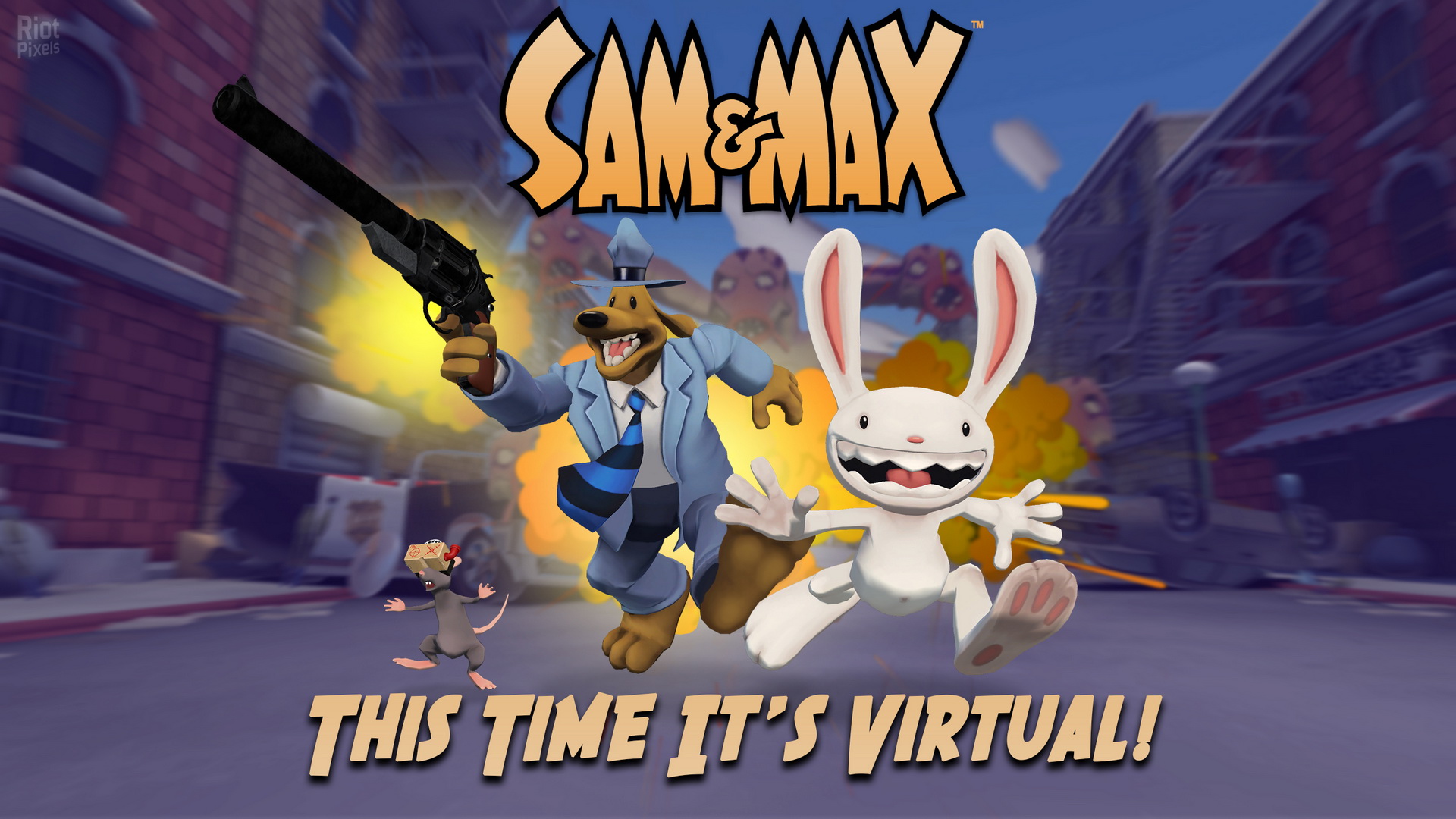 Sam & Max: This Time It’s Virtual, постер № 1