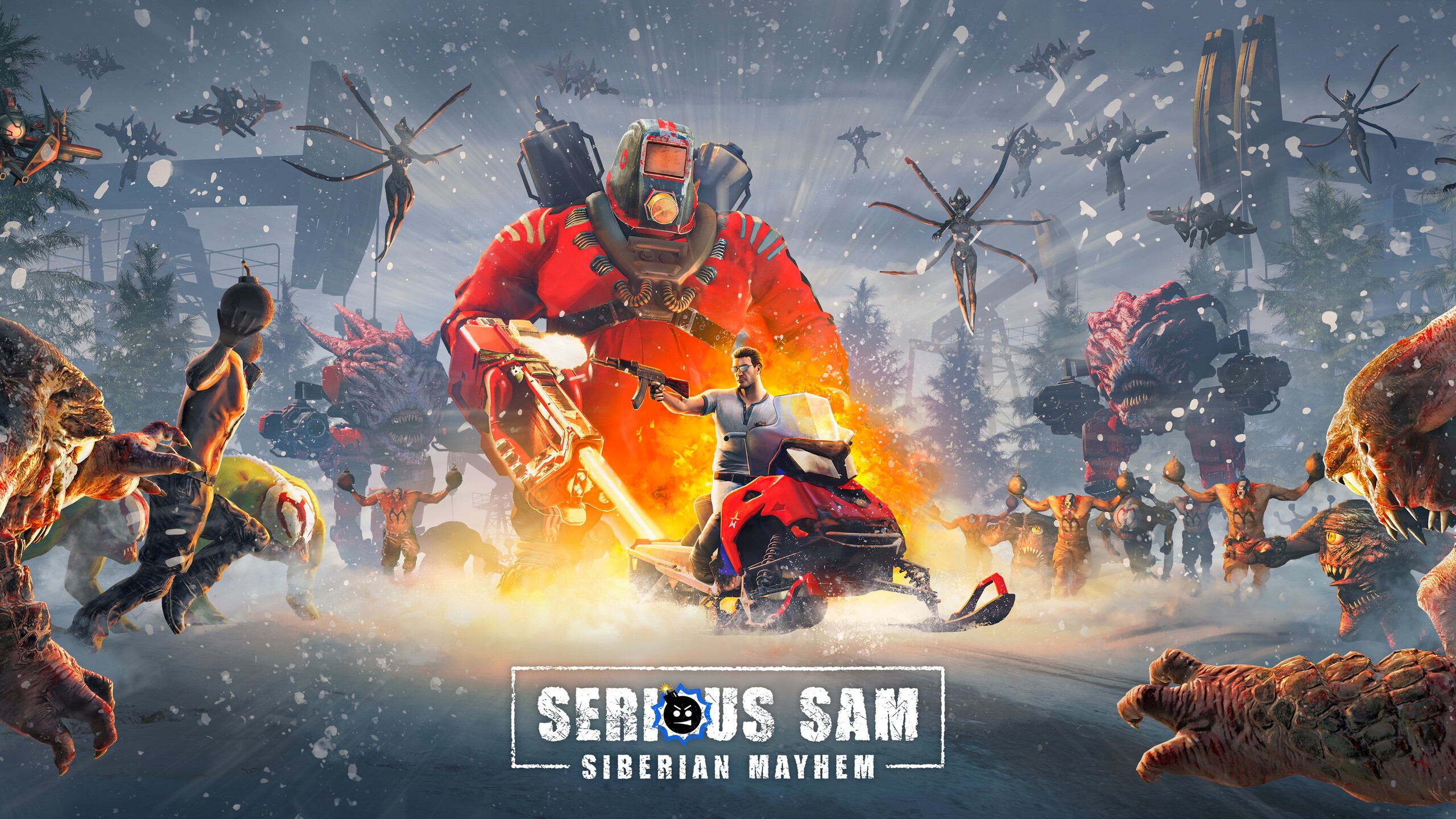 Serious Sam: Siberian Mayhem, постер № 1