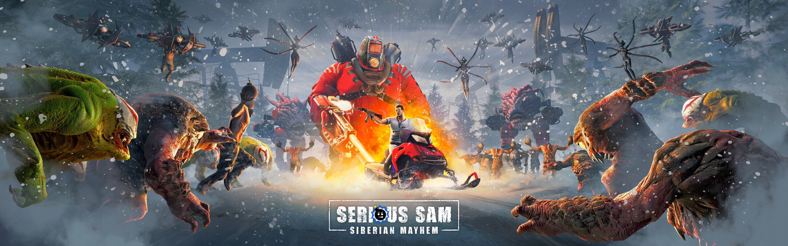 Serious Sam: Siberian Mayhem, постер № 2