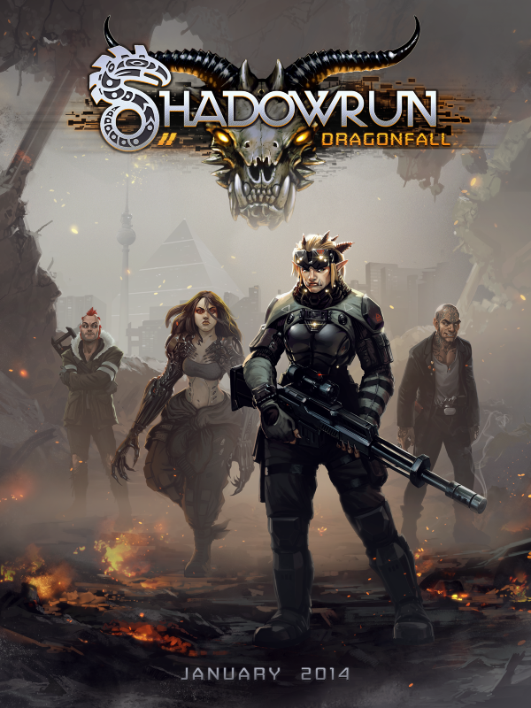 Shadowrun: Dragonfall, постер № 1