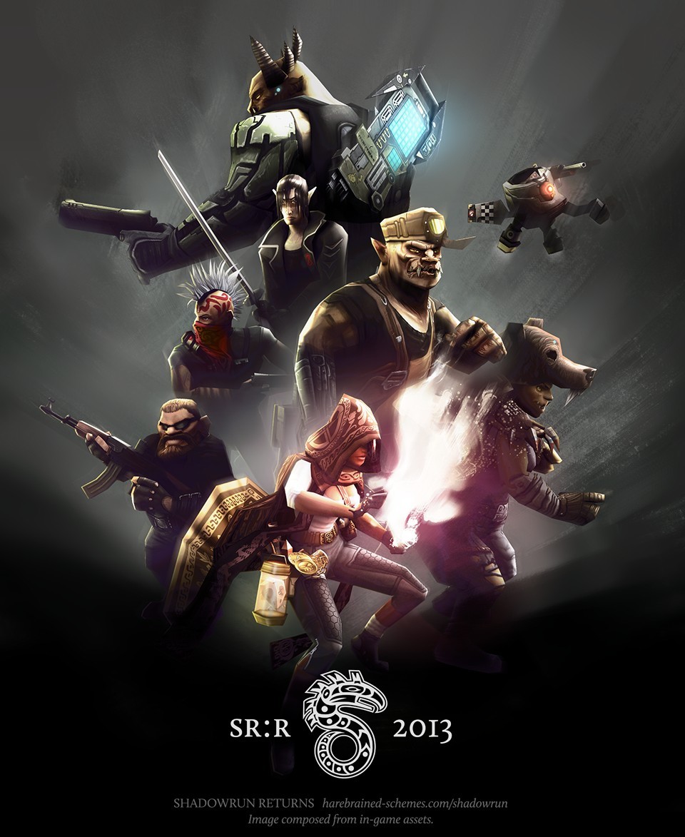 Shadowrun Returns, постер № 1