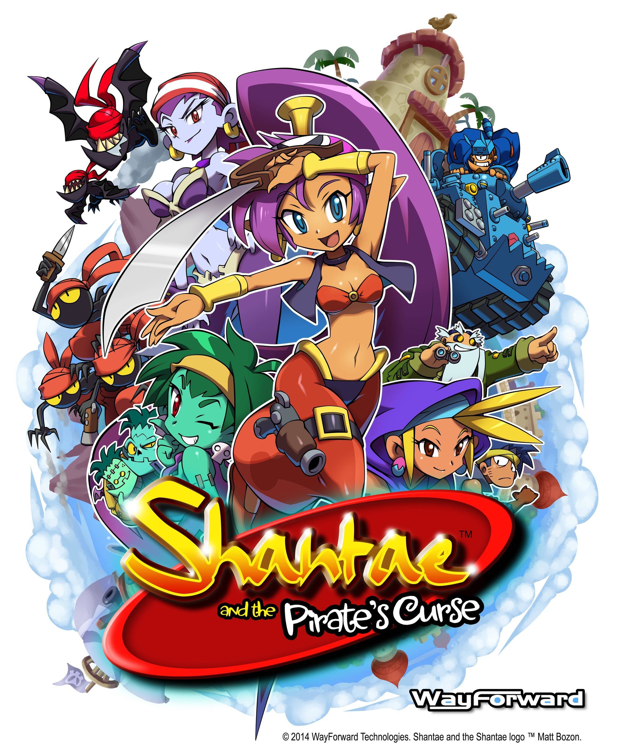 Shantae and the Pirate's Curse, постер № 1