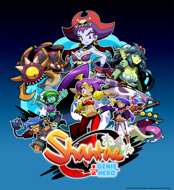 Shantae: Half-Genie Hero, постер № 1