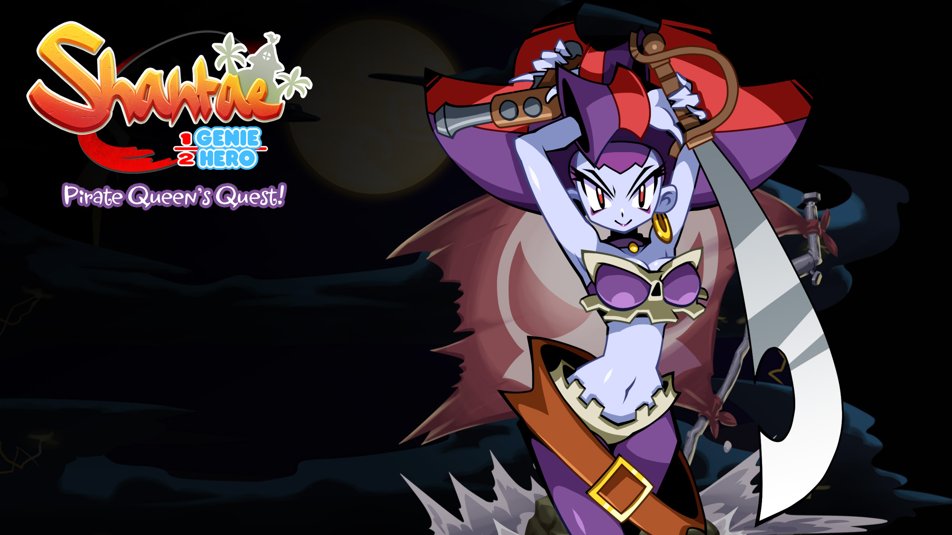 Shantae: Half-Genie Hero – Pirate Queen's Quest, постер № 1