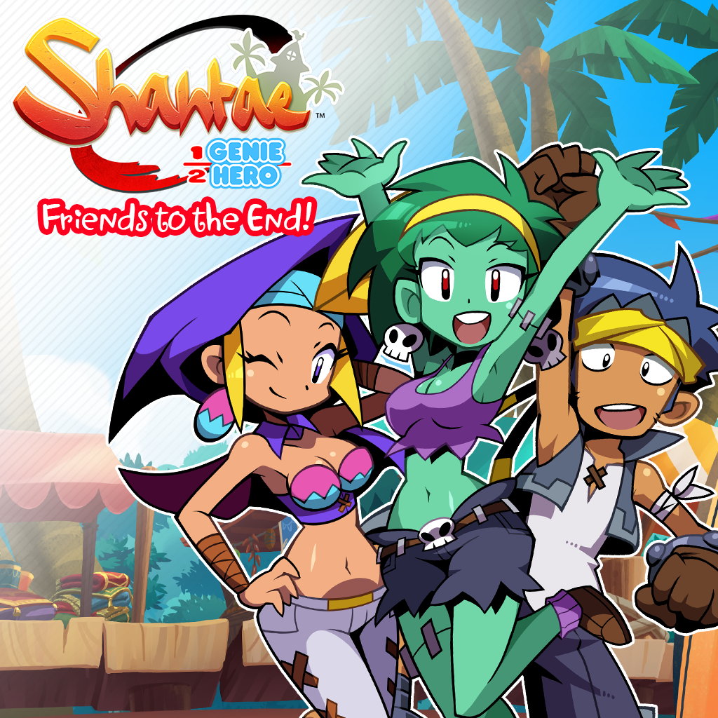 Shantae: Half-Genie Hero – Friends to the End, постер № 1