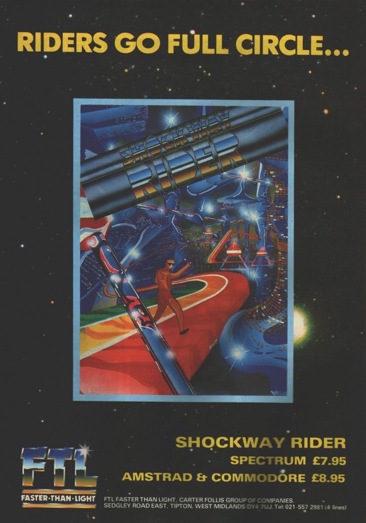Shockway Rider, постер № 3