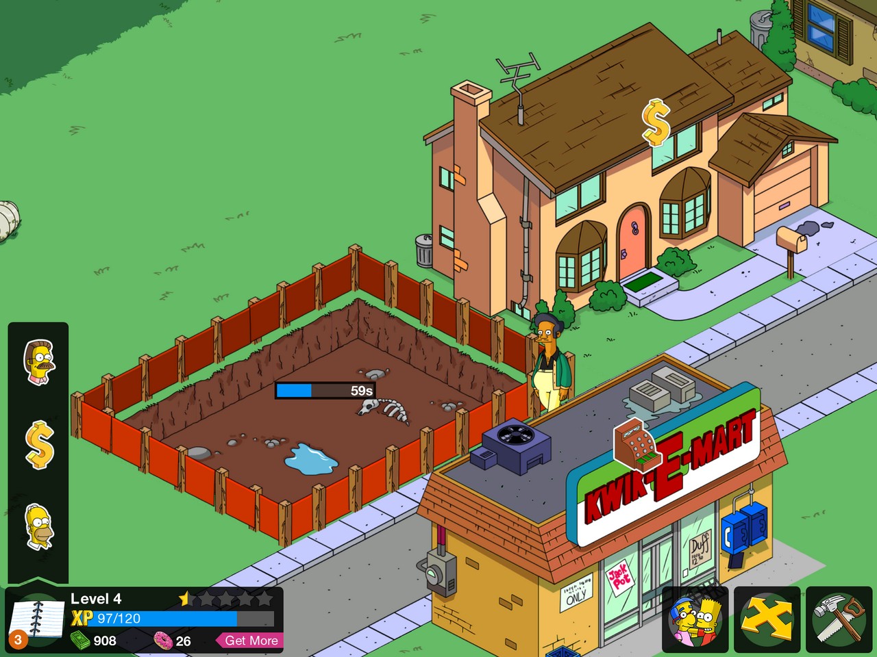 Simpsons Tapped Out, кадр № 1