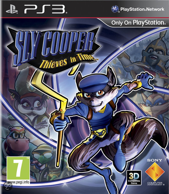 Sly Cooper: Thieves in Time, постер № 1