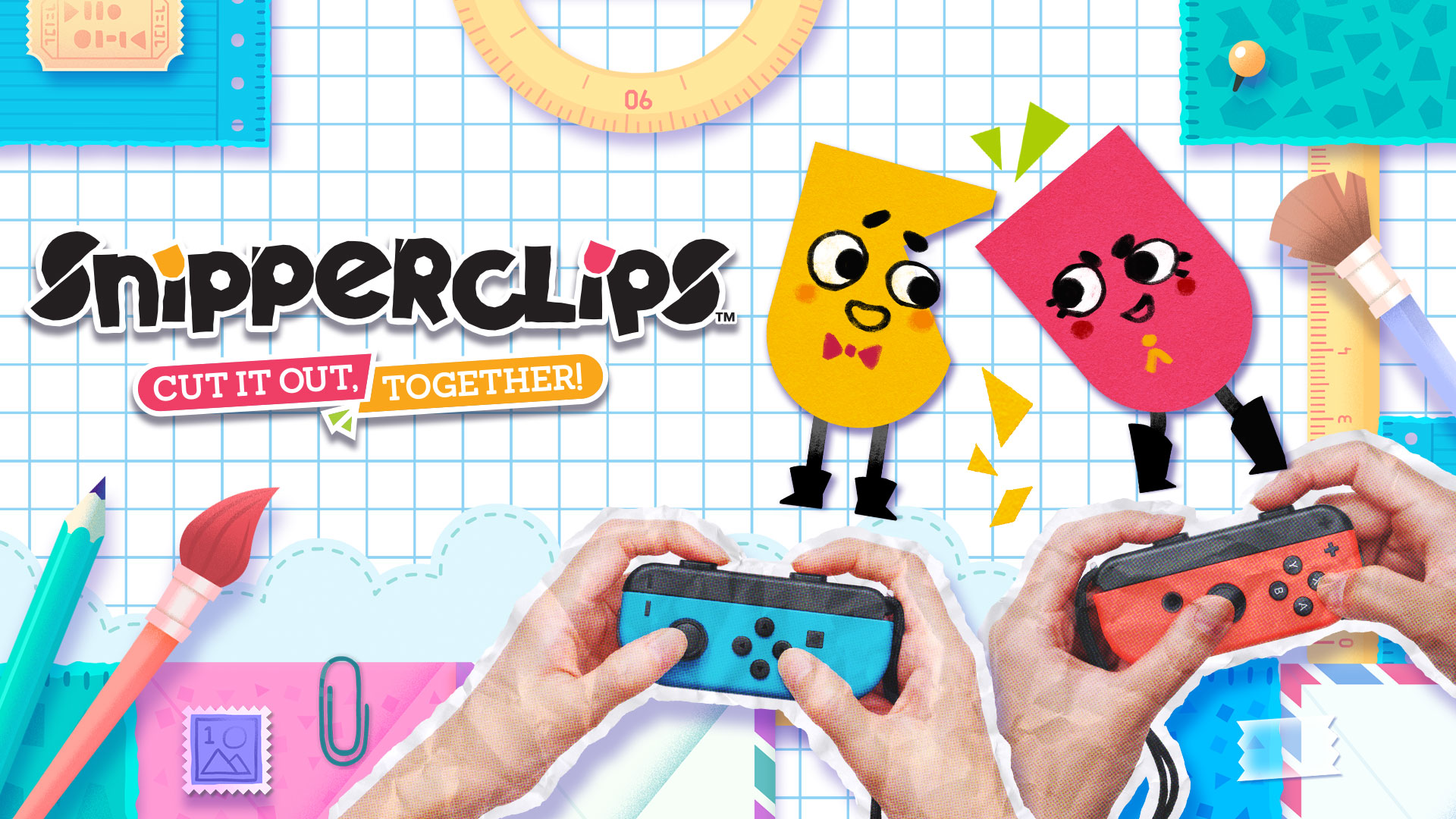 Snipperclips, постер № 2