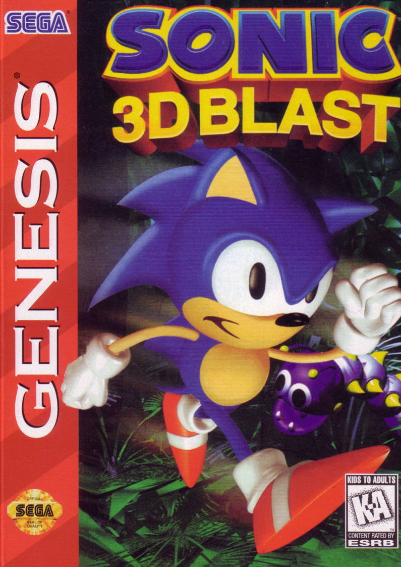 Sonic 3D Blast, постер № 1