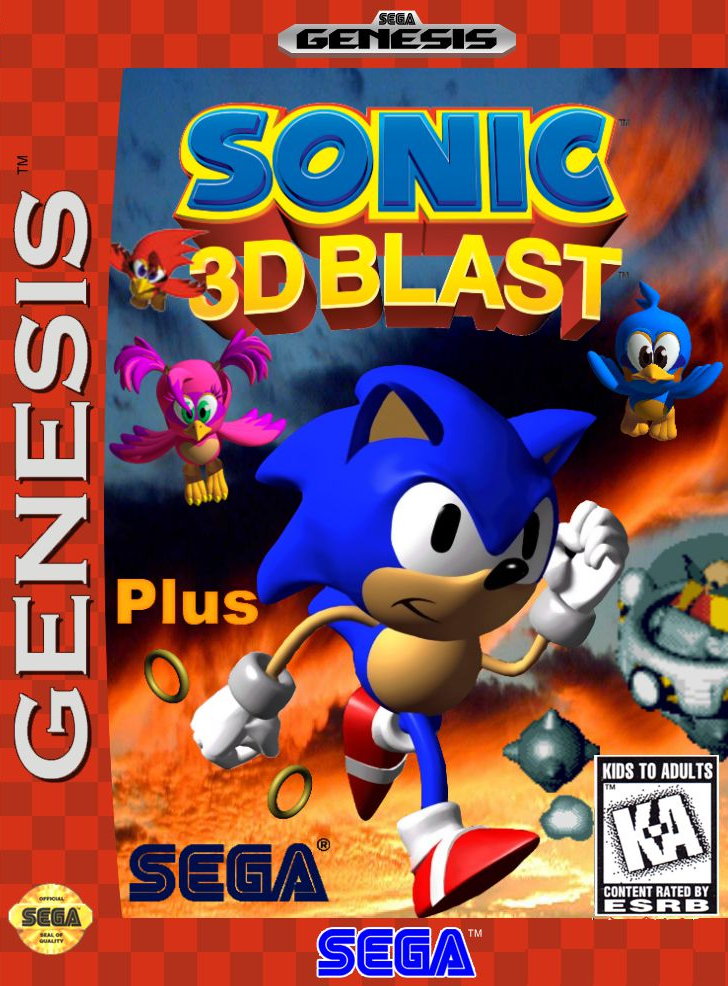 Sonic 3D Blast, постер № 2