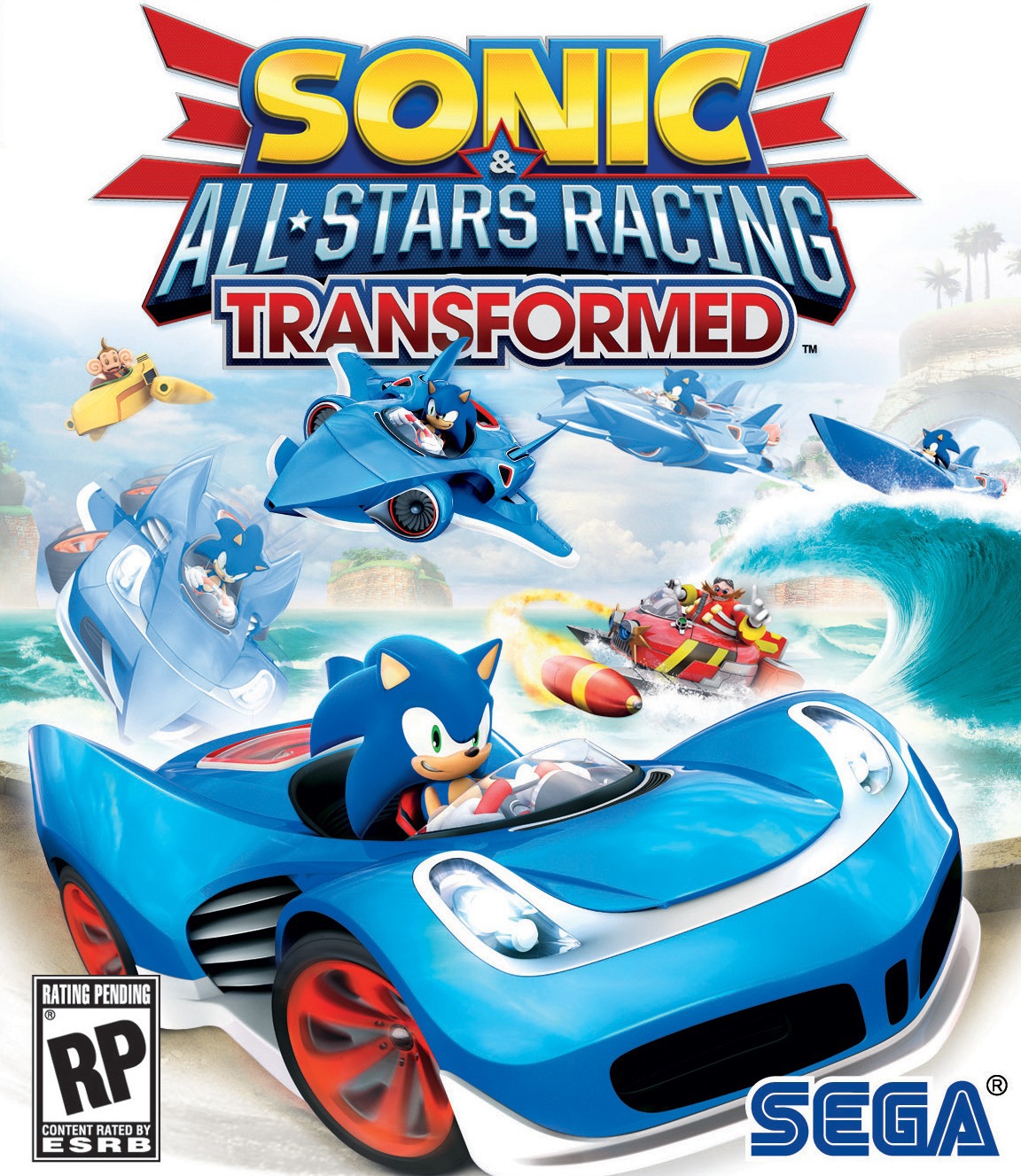 Sonic & All-Stars Racing Transformed, постер № 1