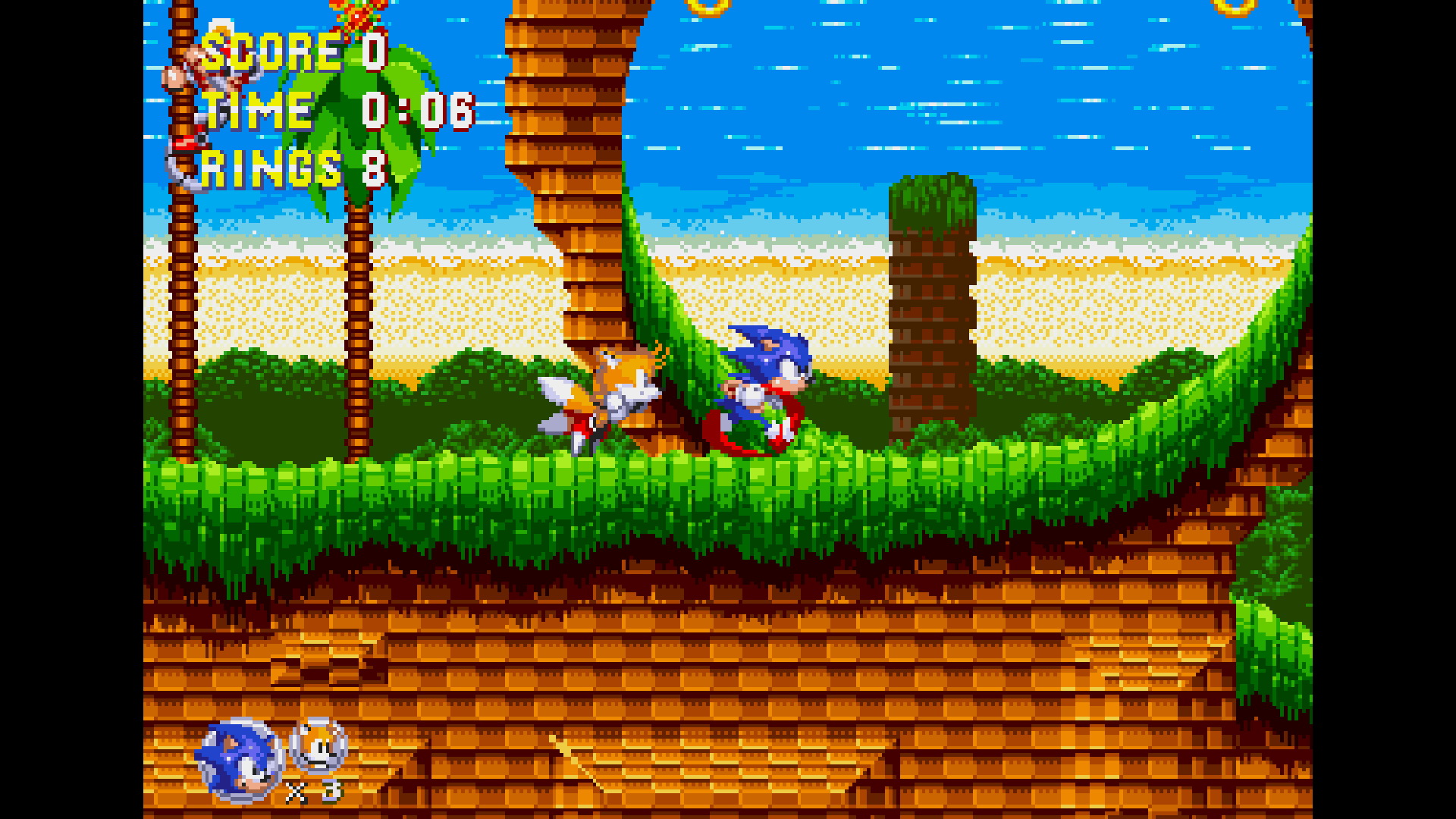 Sonic Triple Trouble 16-bit, кадр № 2