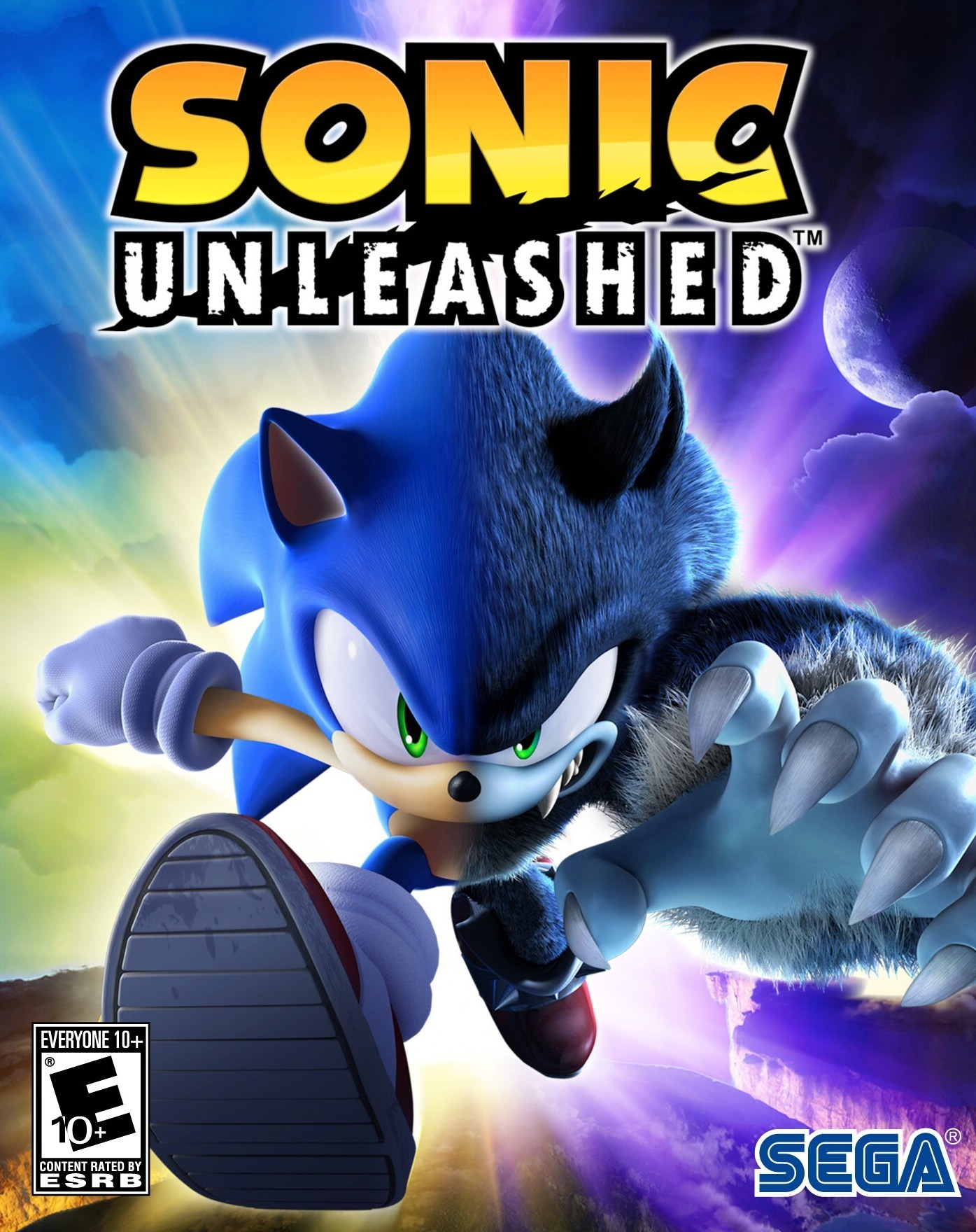 Sonic Unleashed, постер № 2