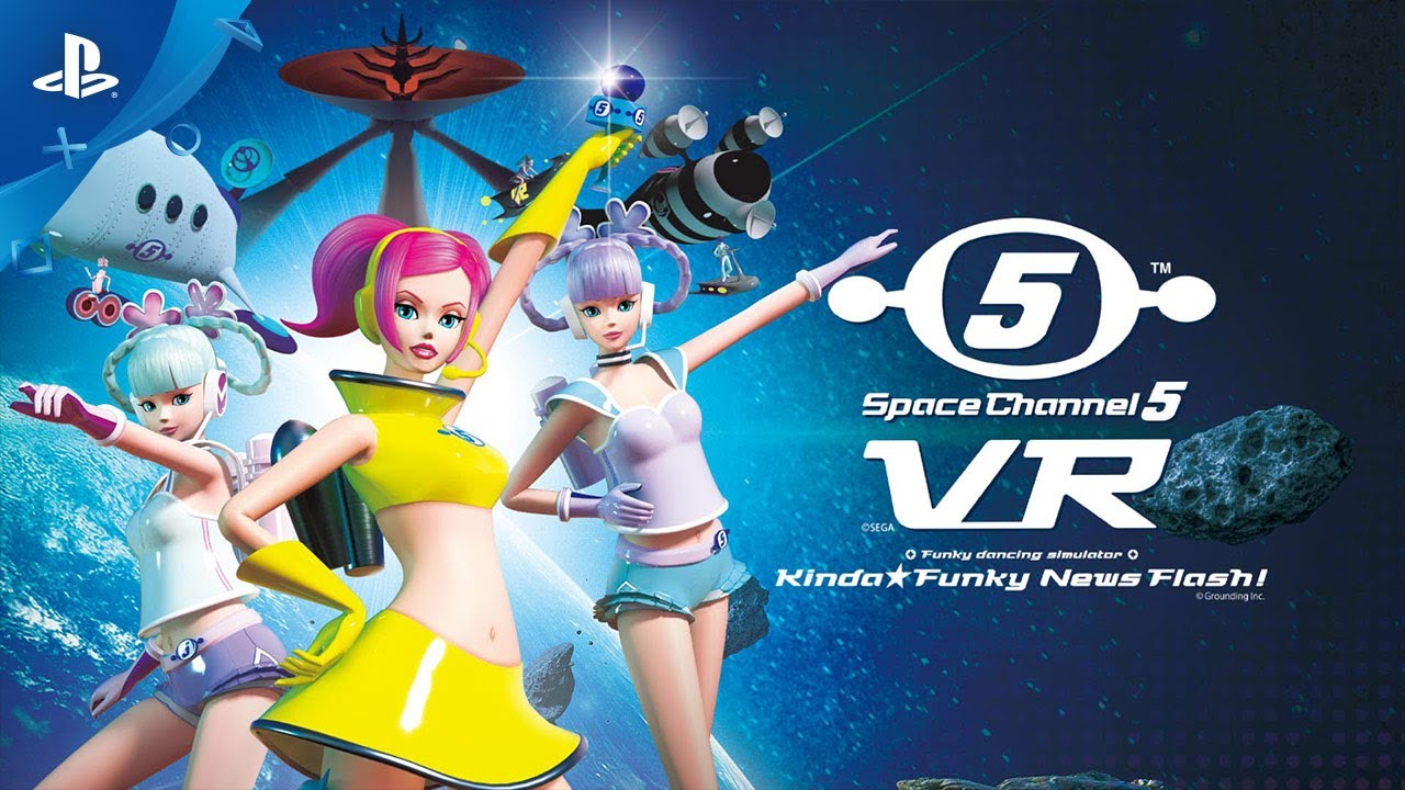 Space Channel 5 VR: Kinda Funky News Flash!, постер № 2