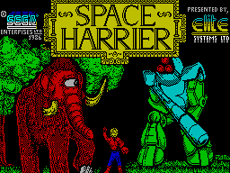 Space Harrier, кадр № 1